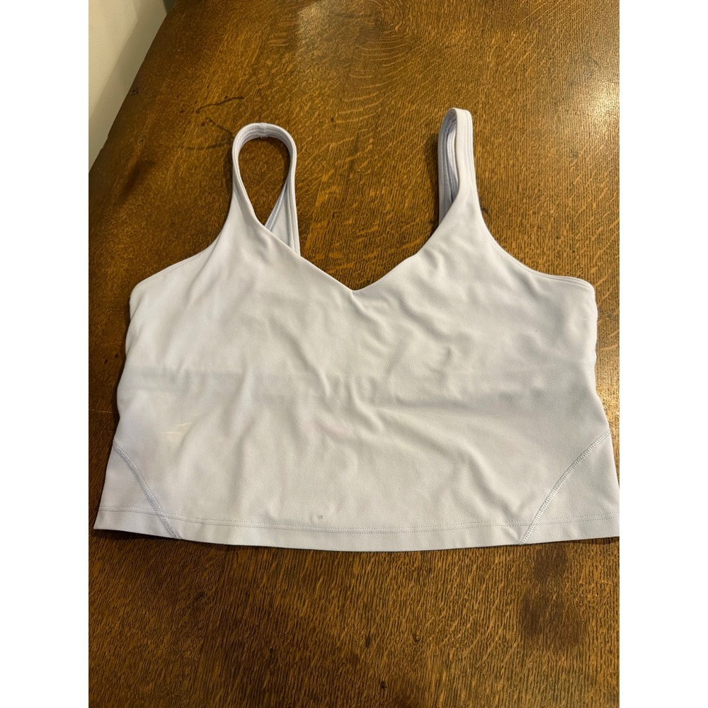Lululemon Align Tank Top Cropped V-Neck Yoga Workout Cami Medium Large